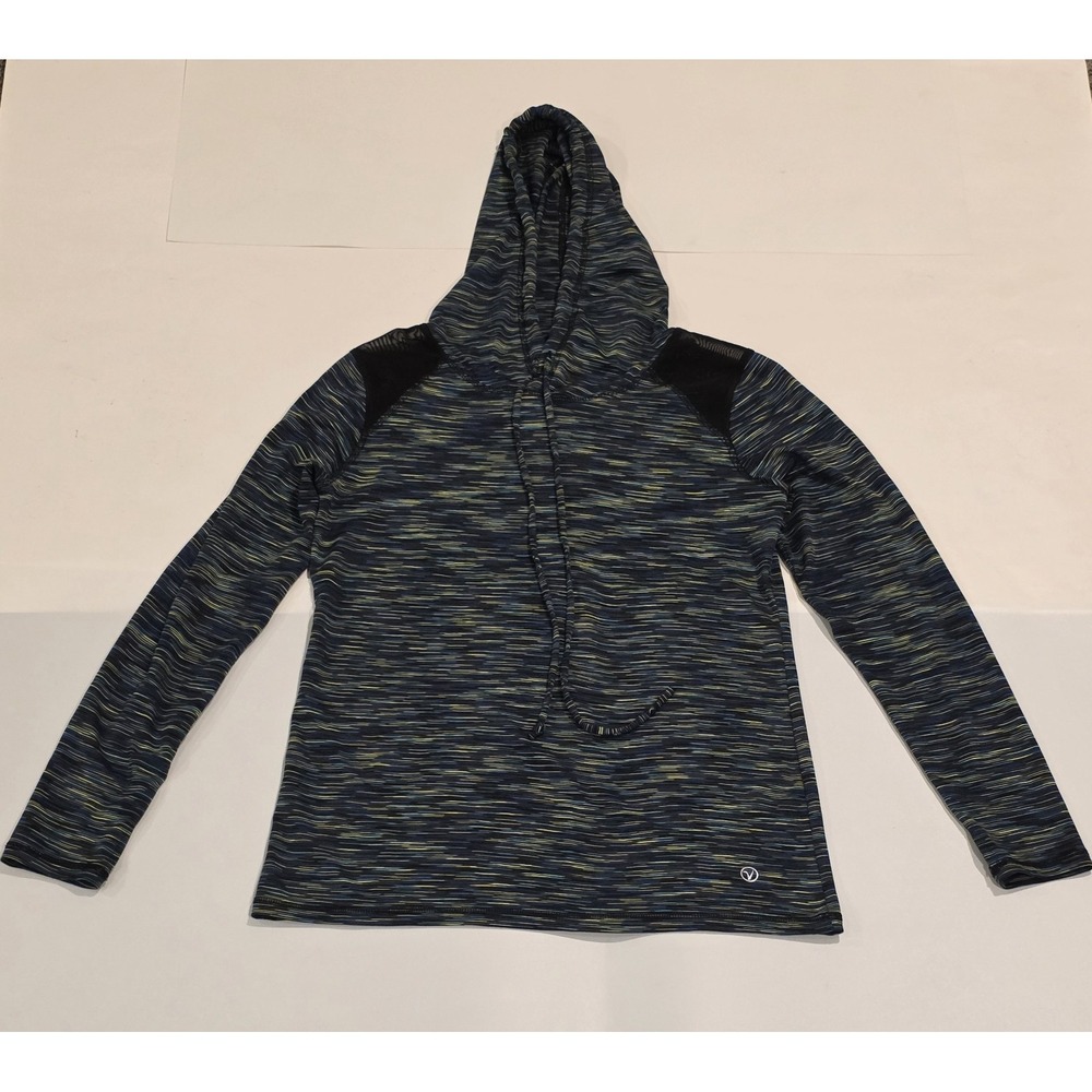VOGO Athletica Hoodie Sweatshirt Womens Multicolor Pullover‎ Gym & Training Sz M